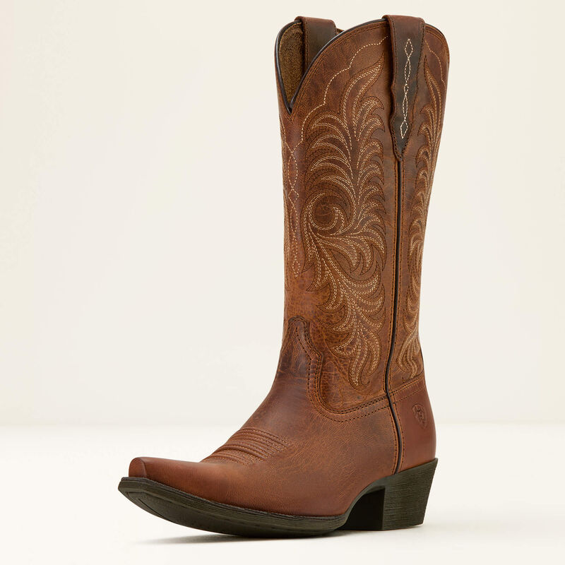 Ariat Women's Oak Grove Western Boot, Maple Glaze