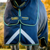 Rambo® Duo Force 2.0 Turnout Blanket (100g Outer & 100g Liner with 300g Liner) + FREE Custom Name Tag!