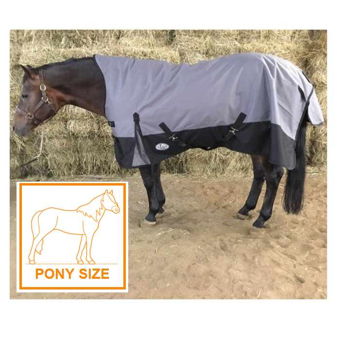 Goliath Storm High Neck Pony Lite Turnout Blanket 50G + FREE Custom