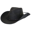 The Outback Trading Company "Bootlegger" Oilskin Hat - Dark Brown