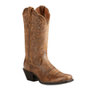 Ariat Women's "Round Up" Square Toe Western Boots - Vintage Bomber