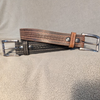 BH Men's Vintage Braid Leather Western Belt #5848