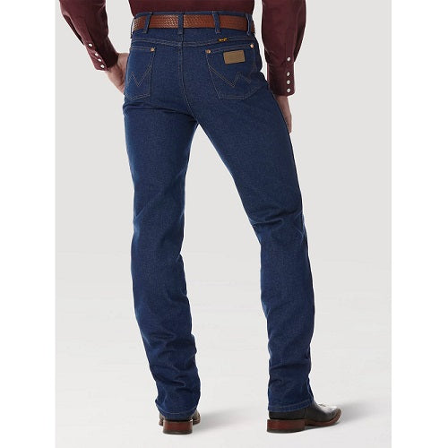 Wrangler Men's Cowboy Cut Slim Fit Jeans - Pre-Washed Indigo