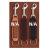 Tooled Leather Keychain-Chesnut