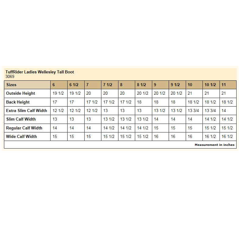 Tuffrider wellesley tall sales boot