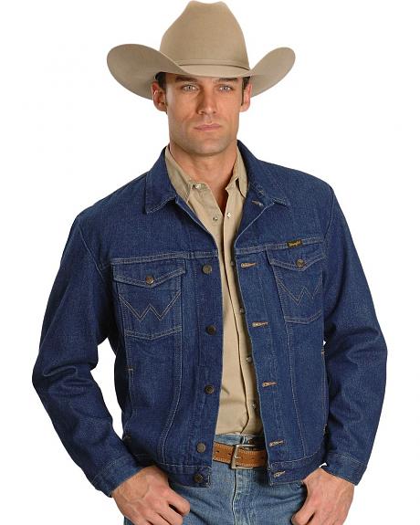 Wrangler® Cowboy Cut® Unlined Denim Jacket – Picov's Tack Shop