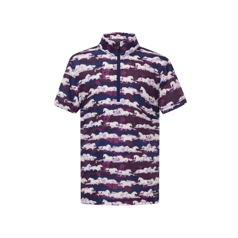 Kerrits® Kid's "EquiBreeze Ice Fil" Short Sleeve Shirt