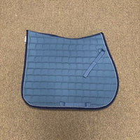 Horze All Purpose Saddle Pad with Silver Piping