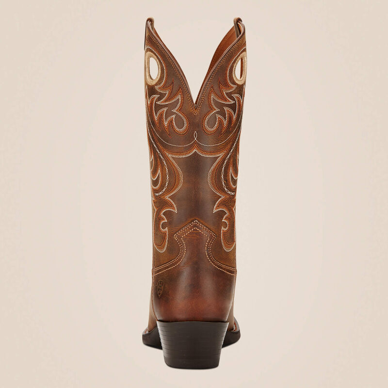 Ariat® Men's "Sport Square Toe" Western Boots - Powder Brown
