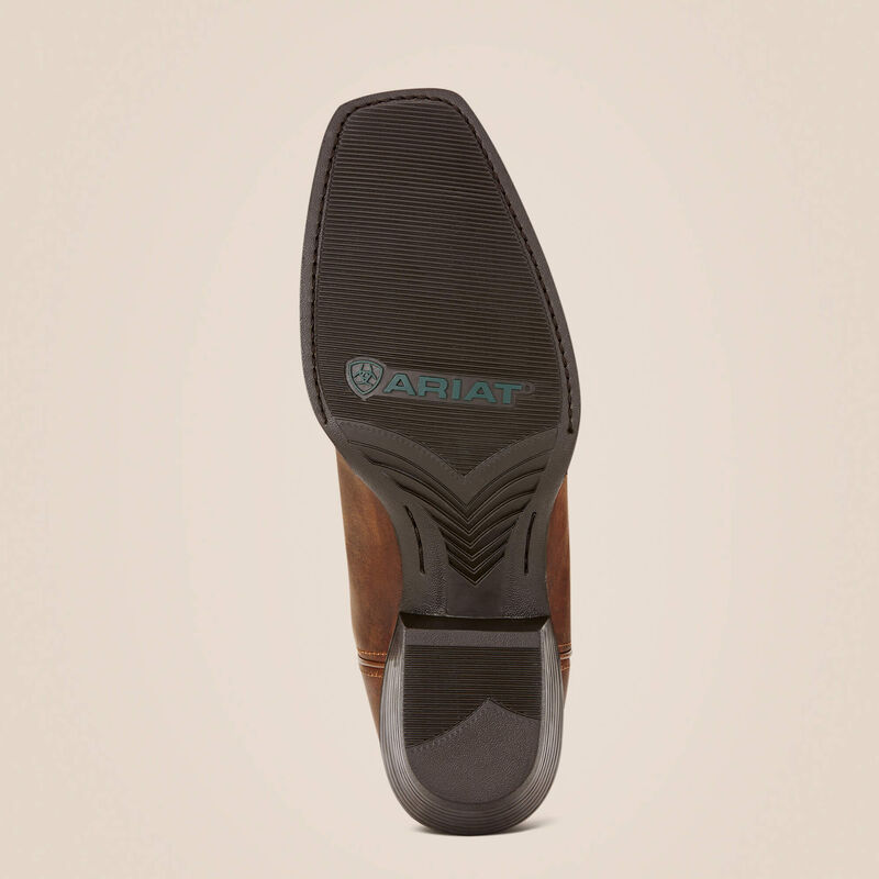Ariat® Men's "Sport Square Toe" Western Boots - Powder Brown