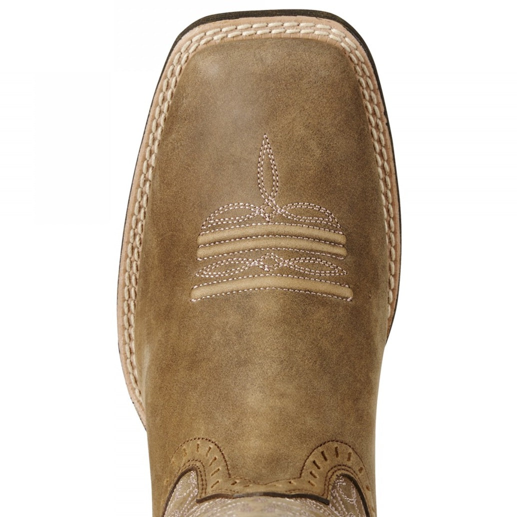 Ariat® Women's "Round Up Remuda" Western Boots - Brown Bomber