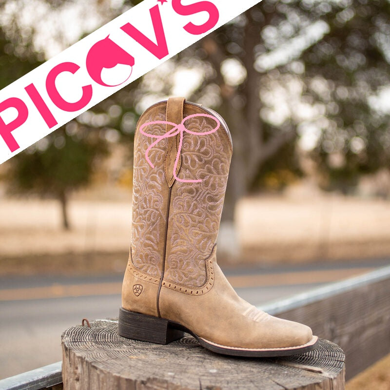 Ariat® Women's "Round Up Remuda" Western Boots - Brown Bomber