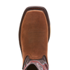 Ariat® Men's "WorkHog XT" Waterproof Work Boots - Distressed Brown & Black