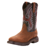 Ariat® Men's "WorkHog XT" Waterproof Work Boots - Distressed Brown & Black