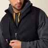Ariat® Men's "Rebar" DuraCanvas Insulated Vest - Black
