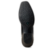Ariat® Women's "Round Up" Square Toe Western Boots - Limousine Black