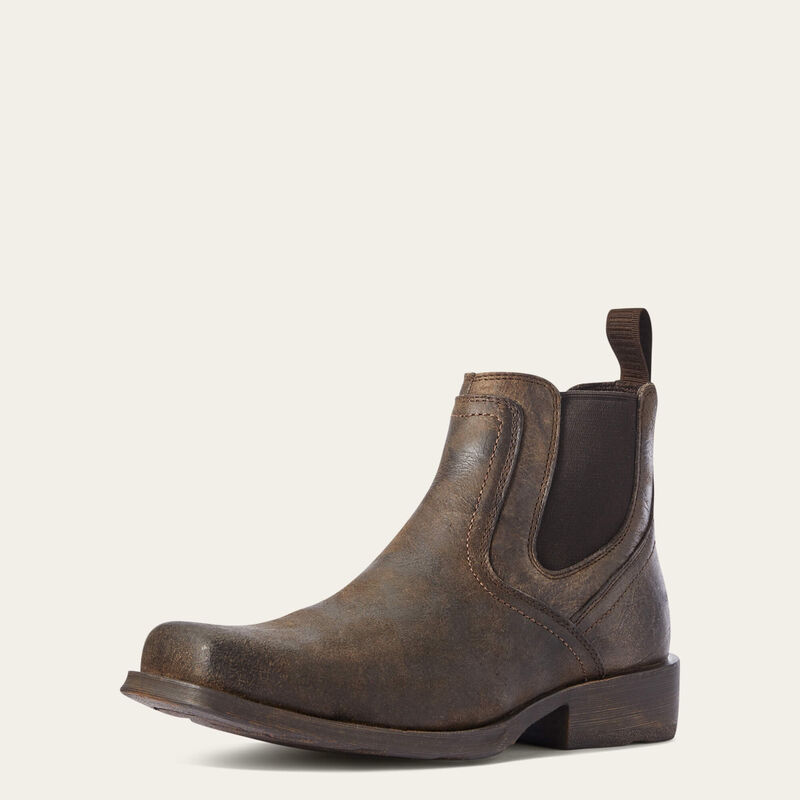 Ariat® Men's "Midtown Rambler" Western Boots - Stone