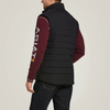 Ariat® Men's "Rebar Valiant" Ripstop Insulated Vest - Black