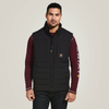 Ariat® Men's "Rebar Valiant" Ripstop Insulated Vest - Black