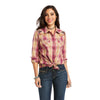 Ariat Ladies REAL Enchanting Western Shirt - Dijon