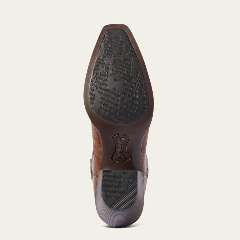 Ariat® Women's "Heritage D-Toe" StretchFit Western Boots - Dark Tan