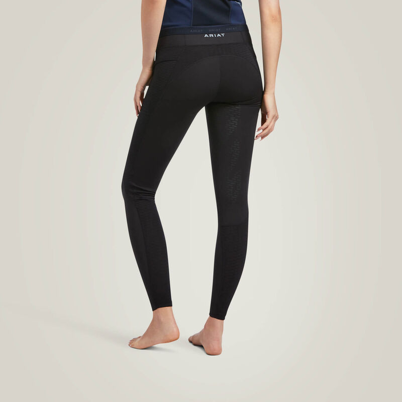 Ariat® Women's "Ascent" Half Grip Tights - Black