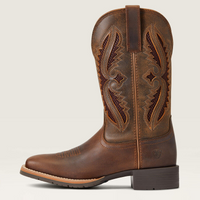 Ariat® Women's “Hybrid Rancher VentTEK” Cowboy Boots - Distressed Tan