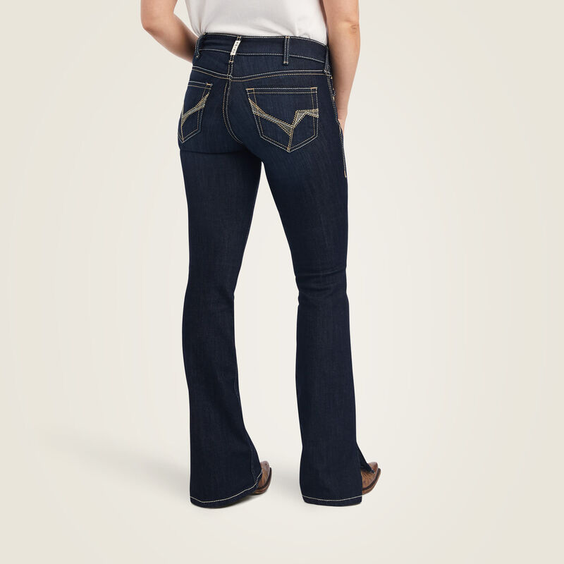 Ariat® Women's Perfect-Rise "Arrow Danna" Boot Cut Jeans - Nashville