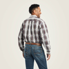 Ariat® Men's Pro Series "Geoffrey" Western Shirt - Estate Blue