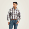 Ariat® Men's Pro Series "Geoffrey" Western Shirt - Estate Blue