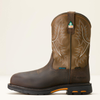 Ariat® Men's "WorkHog CSA" Waterproof Insulated Work Boots - Bruin Brown