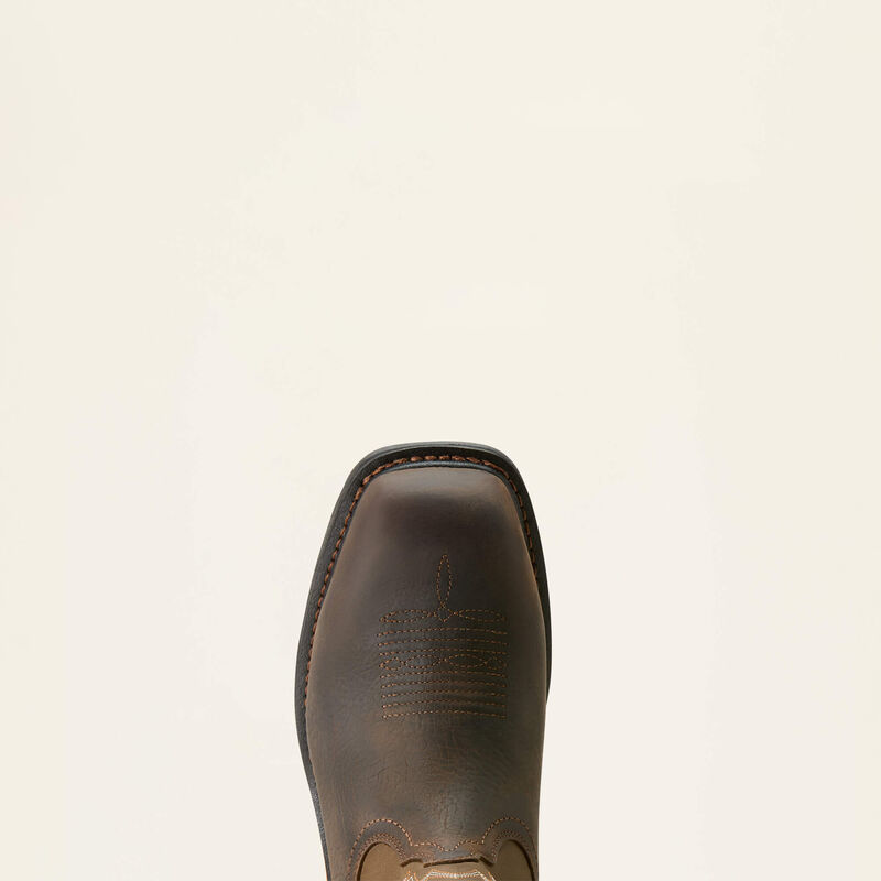 Ariat® Men's "WorkHog CSA" Waterproof Insulated Work Boots - Bruin Brown