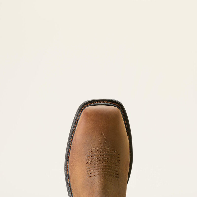 Ariat® Men's "WorkHog CSA" Waterproof Composite Toe Work Boots - Tumbled Bark