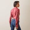 Ariat® Women's "Kirby" Stretch Western Shirt - Earth Red