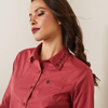 Ariat® Women's "Kirby" Stretch Western Shirt - Earth Red