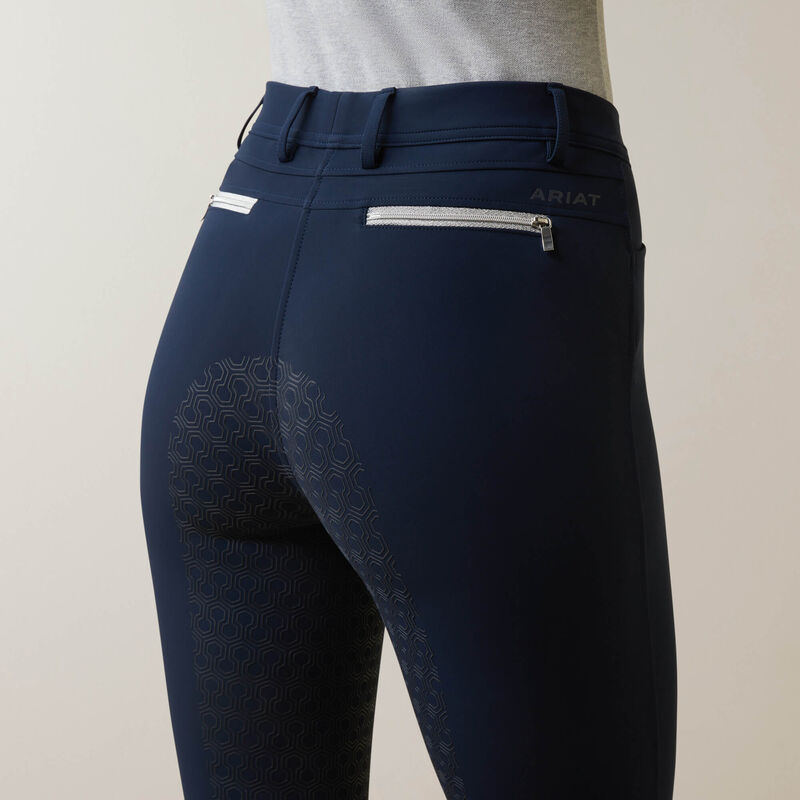 Ariat® Women's "Tri Factor" Full Seat Breeches - Navy