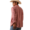 Ariat® Men's "Hart Retro" Long Sleeve Western Shirt - White Asparagus