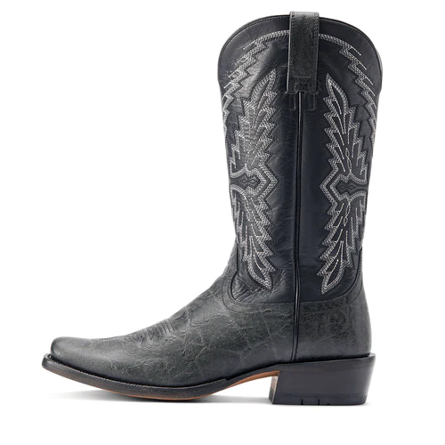 Ariat® Men's "Futurity Showman" Western Boots - Black Elephant Print