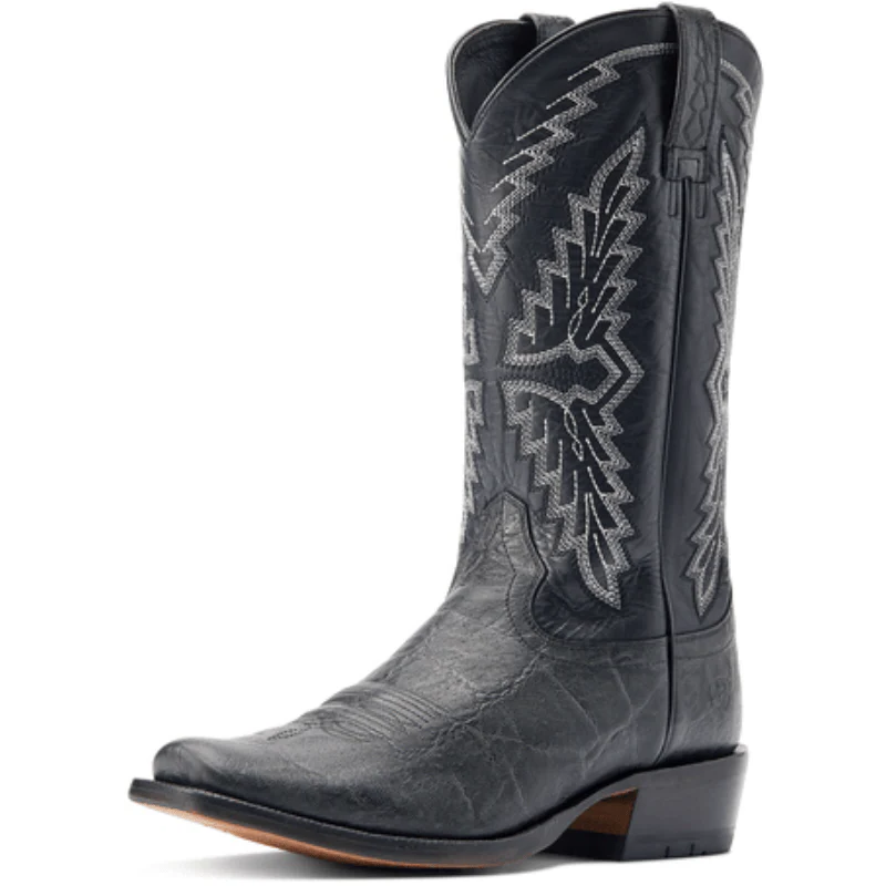 Ariat® Men's "Futurity Showman" Western Boots - Black Elephant Print