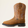 Ariat® Men's "WorkHog XT" Waterproof Work Boots - Distressed Brown