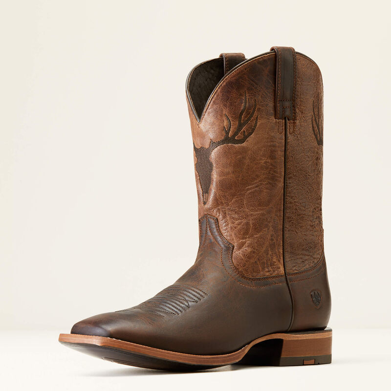Ariat® Men's "Crosshair" Western Boots - Dark Whiskey