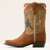 Ariat® Kid's "Futurity Rodeo Quincy" Western Boots - Chestnut
