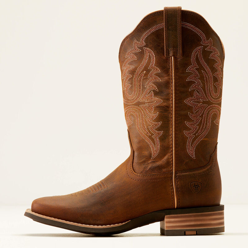 Ariat® Women's “Olena” Cowboy Boots - Sassy Brown