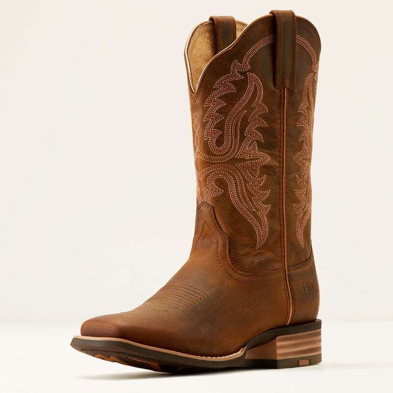 Ariat® Women's “Olena” Cowboy Boots - Sassy Brown