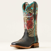 Ariat® Women's "Frontier Rodeo Quincy" Western Boots - Rich Black