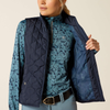 Ariat® Women's "Ashley 2.0" Insulated Vest - Navy Eclipse