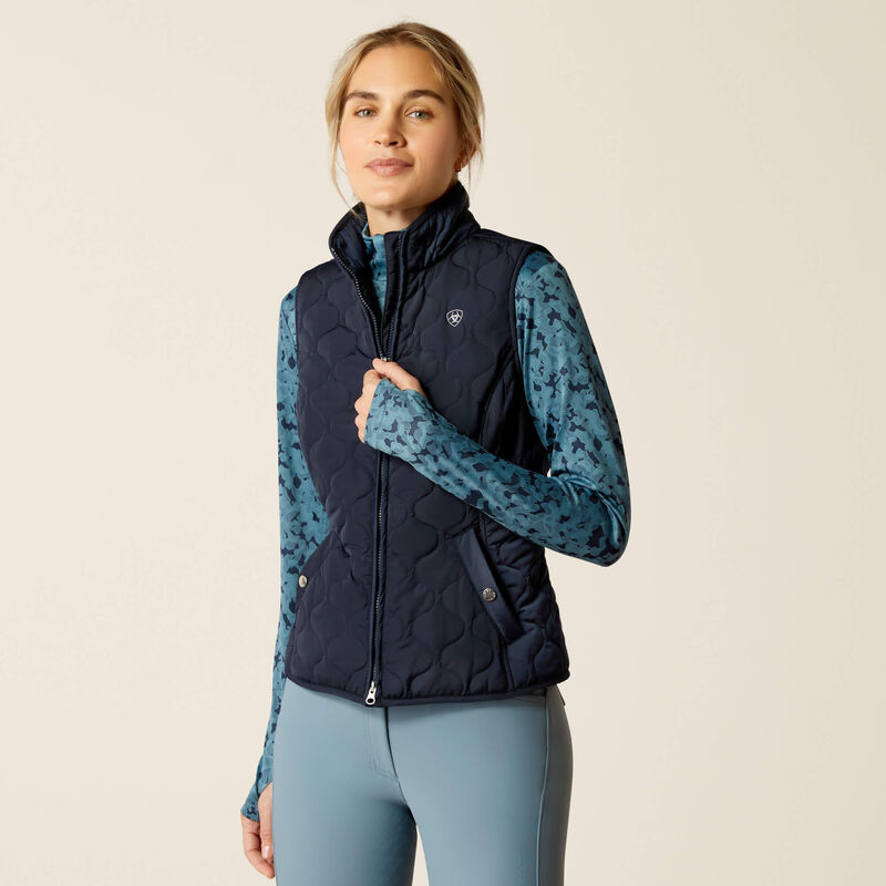 Ariat® Women's "Ashley 2.0" Insulated Vest - Navy Eclipse