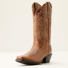Ariat® Women's "Round Up" Square Toe Western Boots - Ready Russet