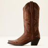 Ariat® Women's "Round Up Collins" Western Boots - Rafter Tan