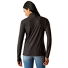 Ariat® Women's "Laguna" 1/4 Zip Long Sleeve Top - Black